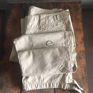 Authentic DKNY khaki utility pants